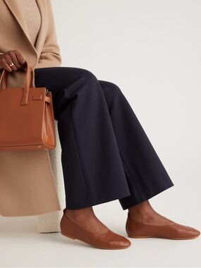 Quince Women's Italian Leather Glove Ballet Flats